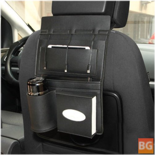 Car Seat Back Storage Bag with Usb Ports