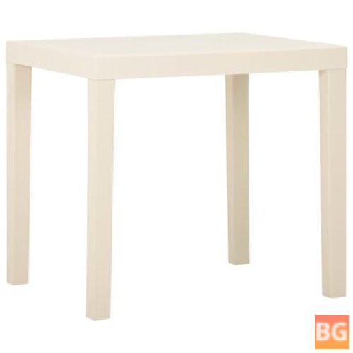 Garden Table - White 31.1
