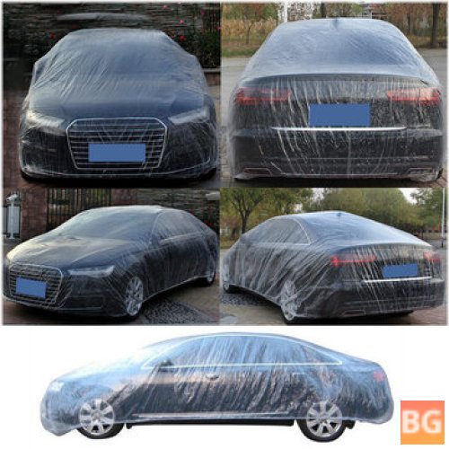 Waterproof Transparent Dustproof Rian Cover for Cars