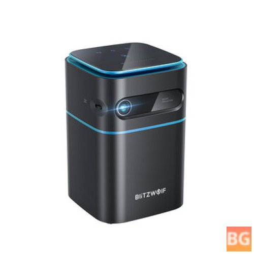 BlitzWolf DLP TV - WIFI Projector - Bluetooth - 1080P - Supported - 150 ANSI Lumens - Hand Cinema Home Theater Outdoor Movie