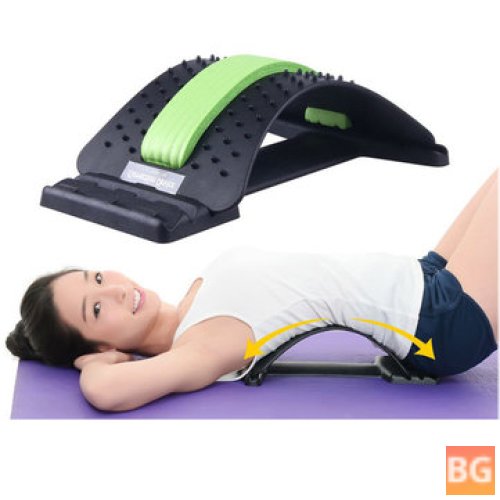 Lumbar Massager with Back Support - Magic Stretcher