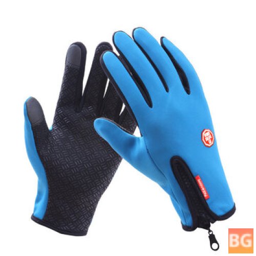 Waterproof Touch Screen Winter Cycling Gloves