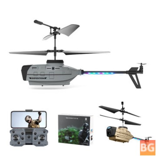 Black Bee 4CH 6-Axis 4K Dual Camera Drone with Air Gesture Obstacle Avoidance and Intelligent Hover RC Helicopter RTF
