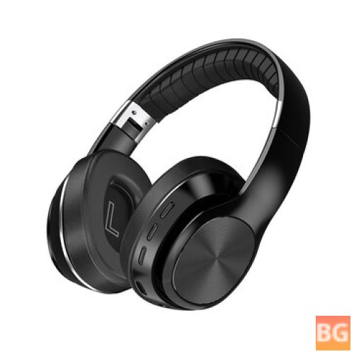 Foldable Bluetooth Headset with Deep Bass and Mic