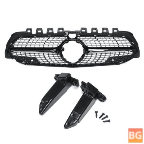 Diamond Front Grille for Benz W177 A250 A200 A35 AMG 2019+