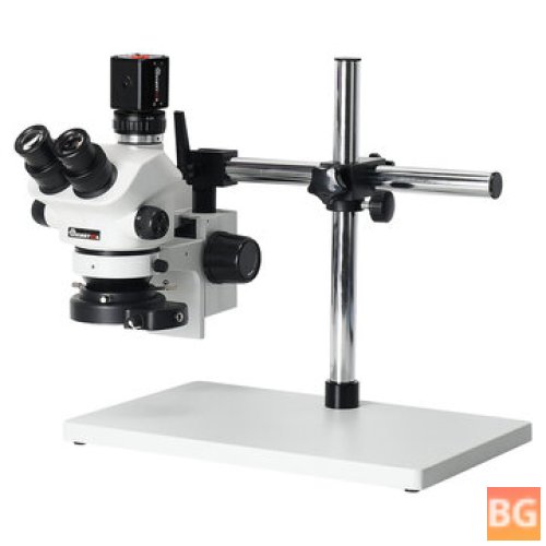 Simul-Focal 4K Microscope with Continuous Zoom