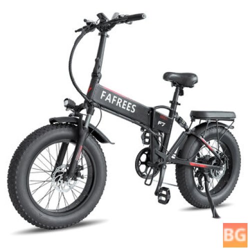 F7 48V 750W 10AH 20X4.0inch Electric Bicycle - 70-90KM Max Mileage, 150KG Payload