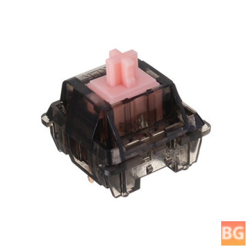 FEKER 10/70/110 Pcs F2 Linear Switch - Pink Transparent Brown Switch for Mechanical Keyboards