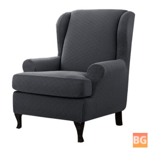Sofas and Chairs - Elastic Wingback Chair Cover