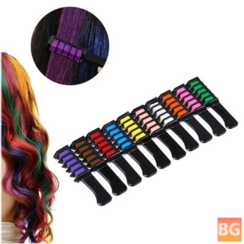 6-Piece Disposable Hair Dye Comb Set