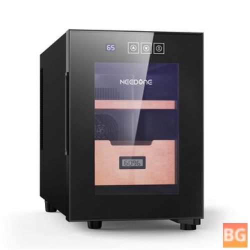 16L Electronic Humidor with Heating and Digital Hygrometer