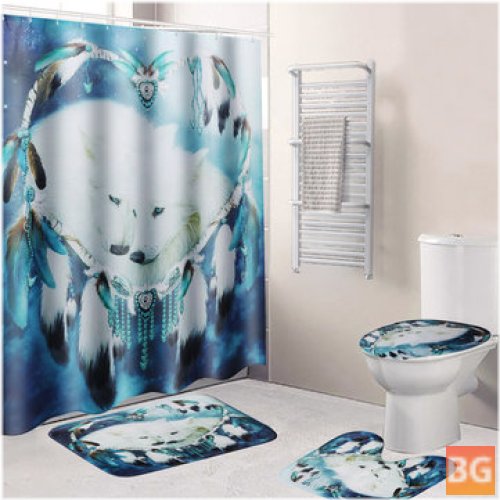 White Wolf Bathroom Set