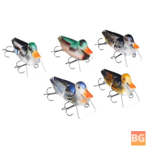 1PC 15CM for Floating Duck Lure with Hook Topwater Soft Bait