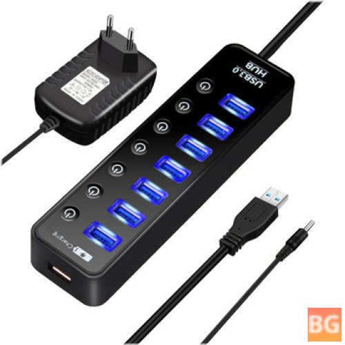US/EU Adapter for Keyboard, Mouse and Disk - 7 Ports