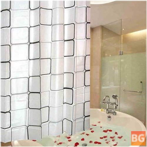 Waterproof Fabric Bath Curtain - Shower Curtain