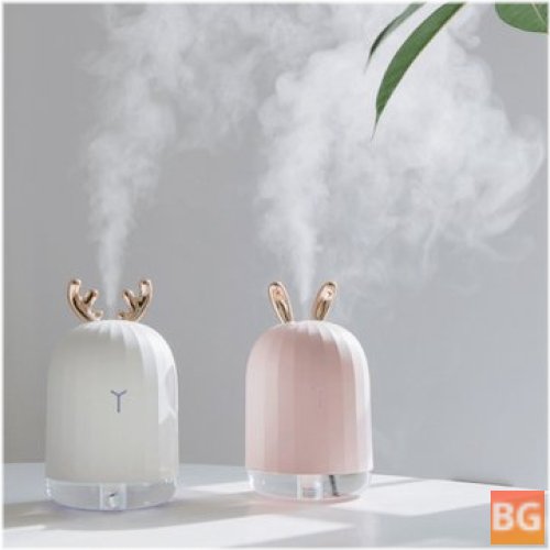 Humidifier for Home Office - White Deer / Pink Rabbit