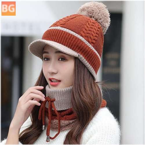 Winter Beanie and Scarf Set