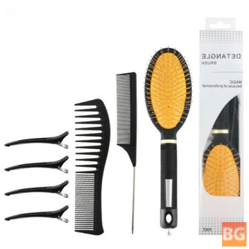 Steel Hair Styler with Comb and Tip -Double-head