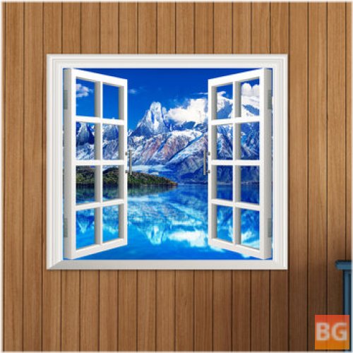 3D View Wall Decals for Home Decor