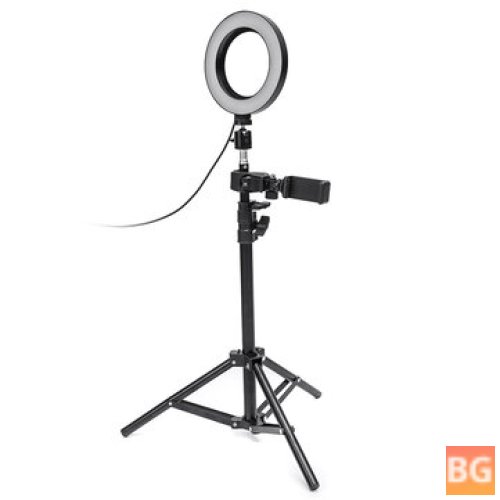LED Studio Camera Ring Light - Makeup Photo Lamp - Selfie Stand - USB Plug - Tripod for Youtube Videos