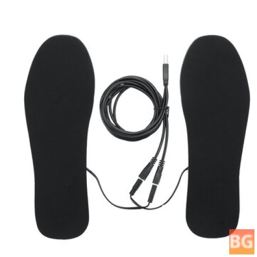 Electric Heated Shoe Insoles - Warm Socks for Outdoor Use