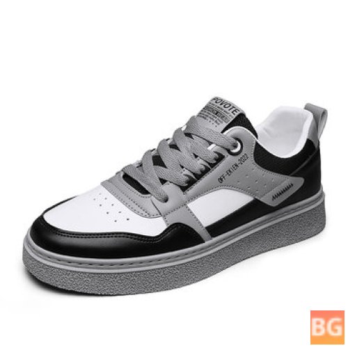 Men's Skate Shoes with Microfiber Fabric
