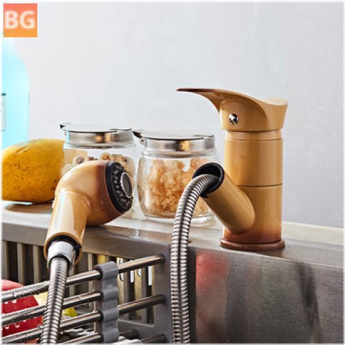 Painted Kitchen Mixer - Flexible - Hot and Cold - Tap Deck Mount