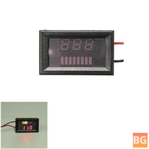 Digital Meter for Motorcycle - 12V, 36V, 48V