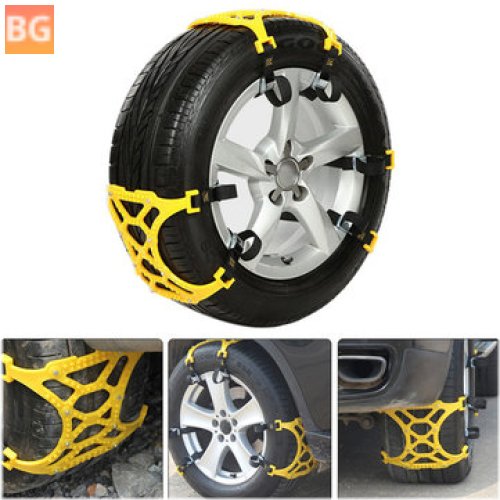 Snow Chain Wheel Tyre and Tire - 3PCS