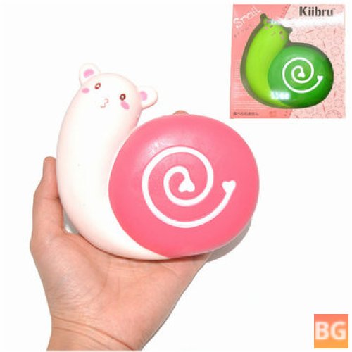 Kiibru Squishy Snail Jumbo 12cm Licensed Scented Toy - Slow Rising