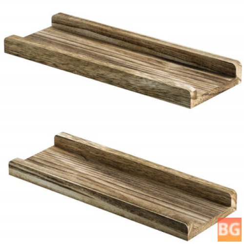 Industrial Floating Wall Shelves (Set of 2)
