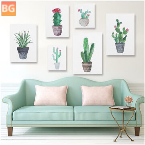 Watercolor Canvas Painting - Unframed