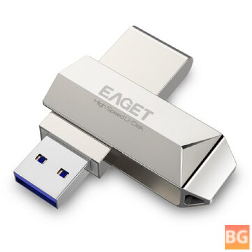 USB 3.0 Flash Drive with 128GB Capacity - 360-Degree Rotation