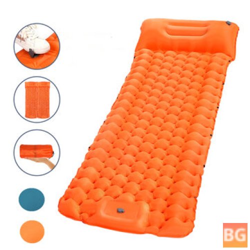 Camping Mattress with Inflatable Cushion and Pillow