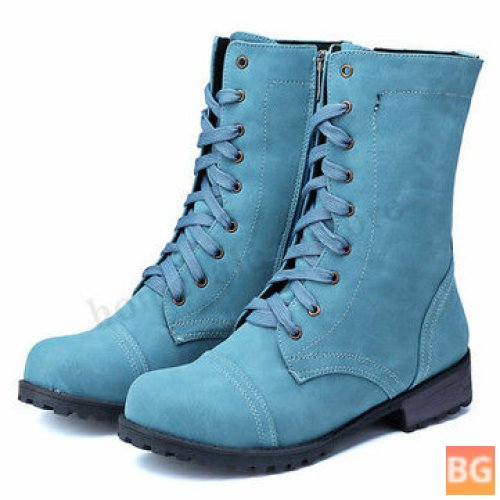 Women's Plus Size Motorcycle Boots