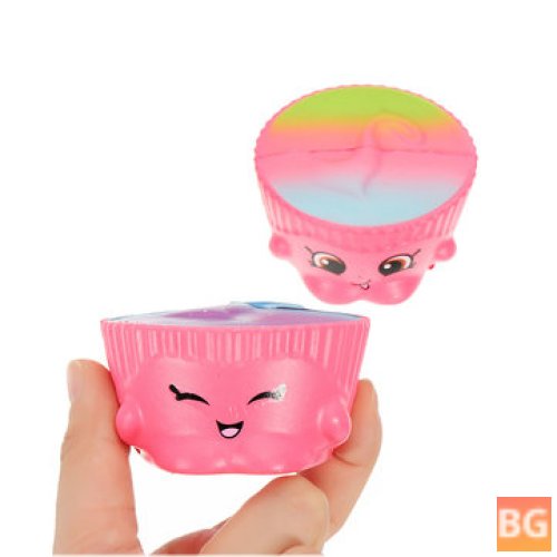 Cake Cup Squishy 6.5*3.5cm Slow Rising Soft Collection Toy