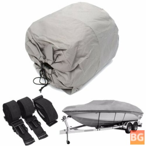 Fish Ski Boat Cover with Waterproof and Heavy Duty Design