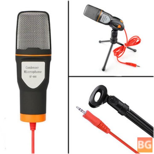 Computer Microphone with Lavalier Style Singing Pickup
