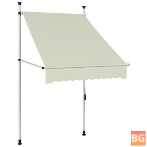 Awning with Manual Extension - 100 cm