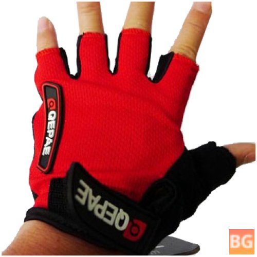 MTB Gloves with Half Fingered Gloves