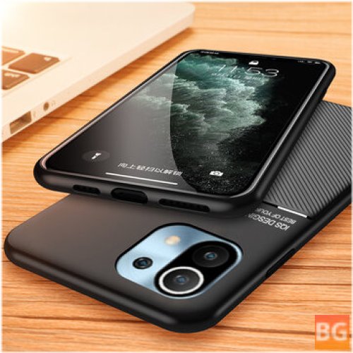 Magnetic Leather Texture Shockproof Case for Xiaomi Mi 11