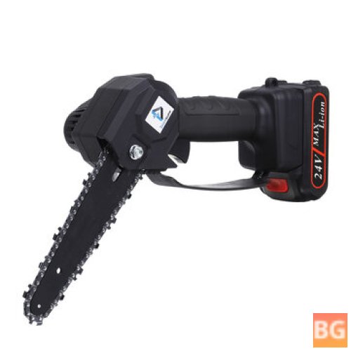 Woodworking Tool with Chain Saw and Battery