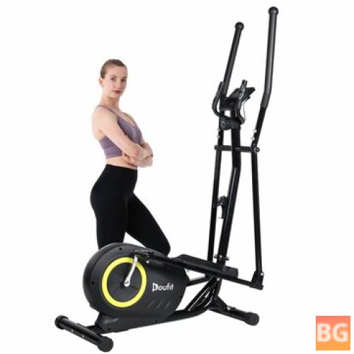 Magnetic Elliptical Trainer with 8 Resistance Levels and LCD Monitor