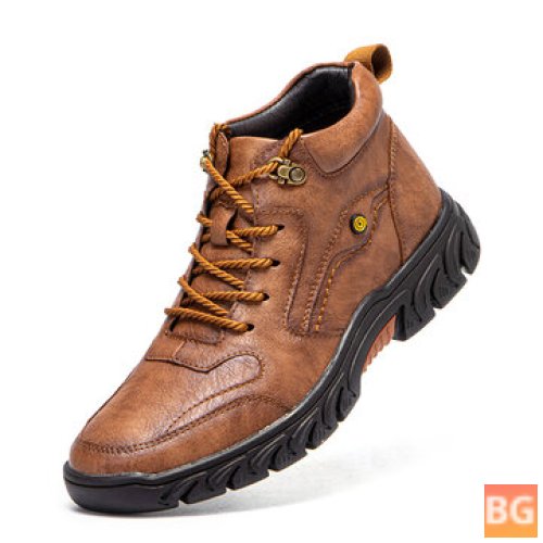 Soft and Comfortable Outdoor Ankle Boots for Men