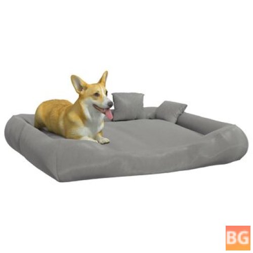 Dog Bed with Cushions - 115x100x20 cm