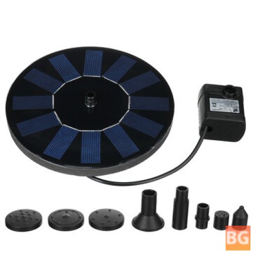 13cm Solar Powered Floating Water Fountain