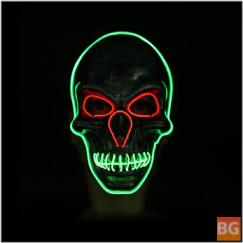 Halloween Mask with LED Lights