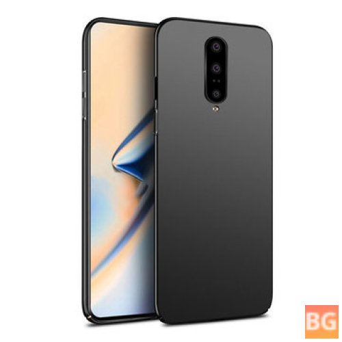 Hard PC Protective Case with Frosted Glass Screen Protector for OnePlus 7 PRO
