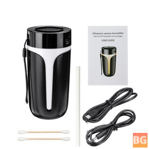 7-in-1 Car Air Purifier with Ambient Light and Music Player