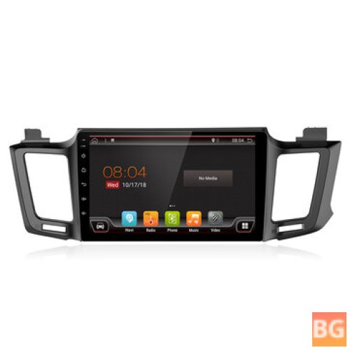 YUEHOO 10.1 Inch 2-in-1 Car Stereo with 4+32GB for Toyota RAV4 2013-2017